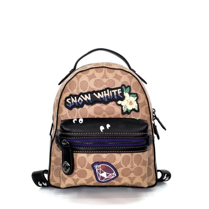 coach snow white backpack