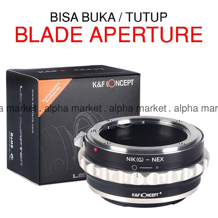 Jual Adapter Converter K&F KNF Concept Lensa DSLR Nikon G AF AFS