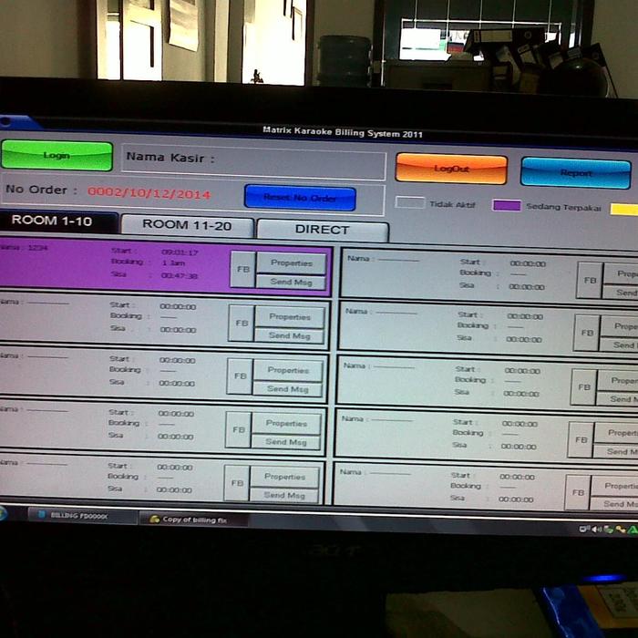 Gambar Software karaoke versi bisnis/ billing dari THEZA KARAOKE undefined Tokopedia