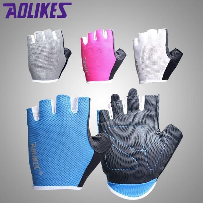 Sarung Tangan Fitness Sarung Tangan Gym Gloves Handwrap Aolikes