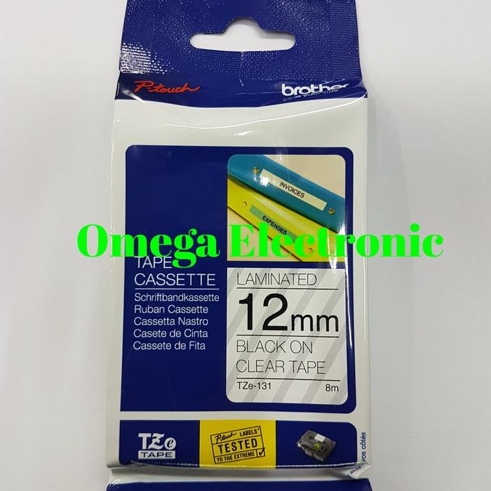 Gambar Brother Label Tape Tze 131 dari Omega Electronic undefined Tokopedia