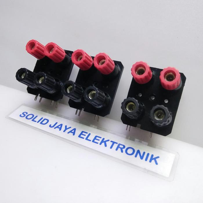 Gambar Terminal Speaker Box Amplifer 4 Pin Binding Post Biding Pos dari SOLID JAYA ELEKTRONIK undefined Tokopedia