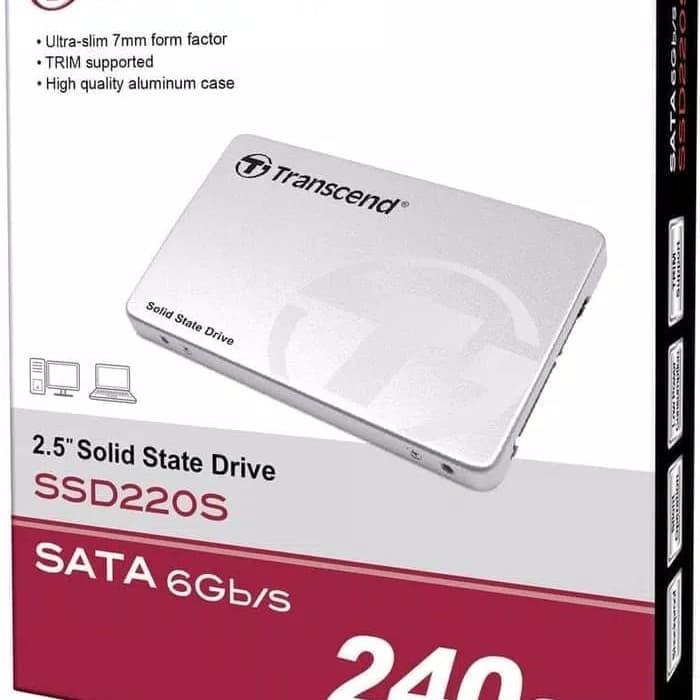 Jual Trandcend 240GB SSD internal inch SATA3 TS240GSSD220S