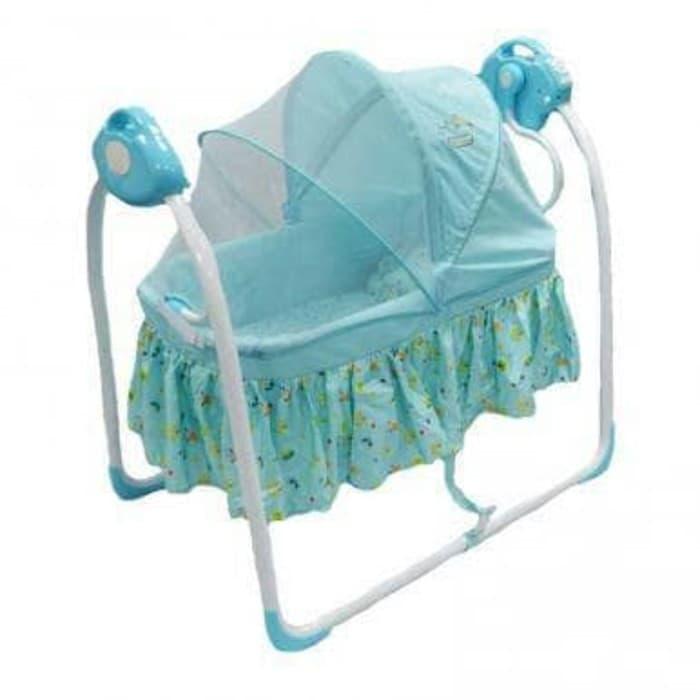 Babyelle Baby Automatic Swing Cradle Jual Box Bayi Automatic