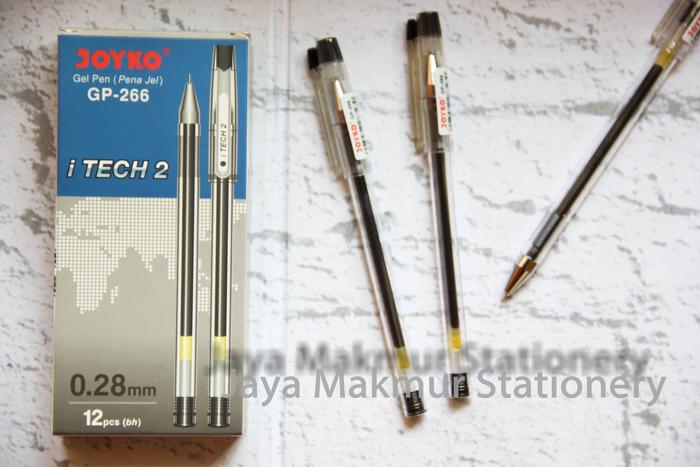 Gambar Pen gel Joyko I-Tech 2 GP-266 0.28 mm - Hitam dari Stationery Fancy undefined Tokopedia