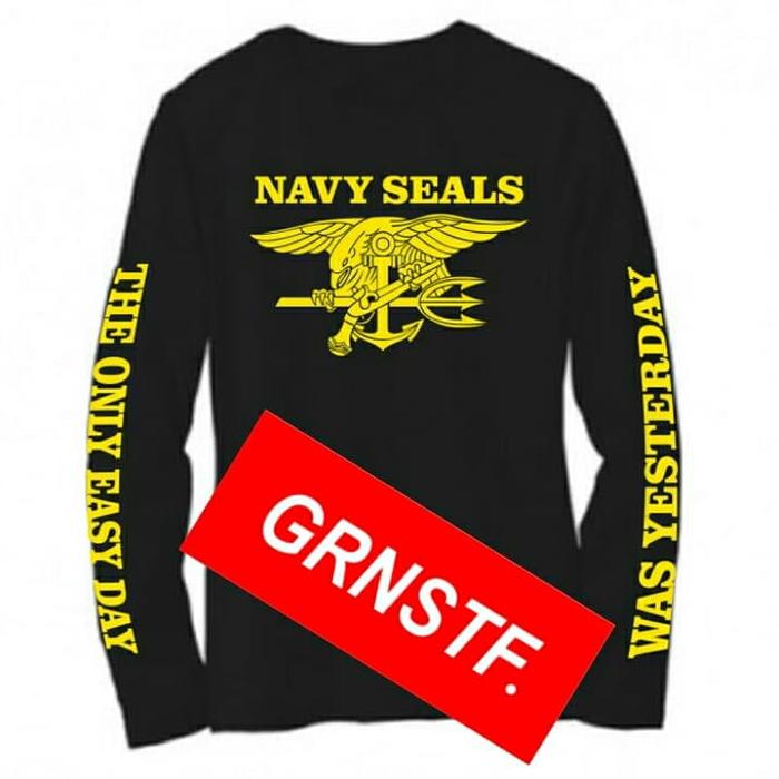 Jual KAOS T-SHIRT NAVY SEAL US ARMY XL Kota Administrasi