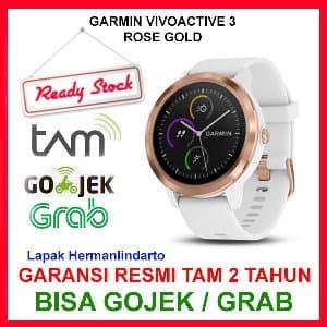 ROSE GOLD SmartWatch GPS Run Swim Bike 