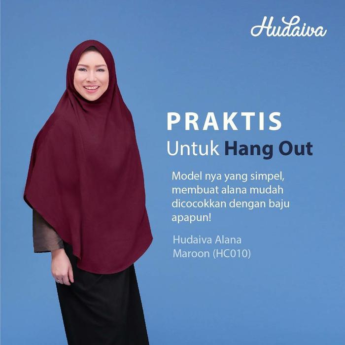 Gambar Hudaiva Jilbab Alana HC010 MAROON - Size XL dari warung busana_NEW undefined Tokopedia