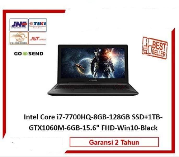 Jual ASUS FX503VM-GAMING HDD SSD GTX1060 MURAH !! Kota
