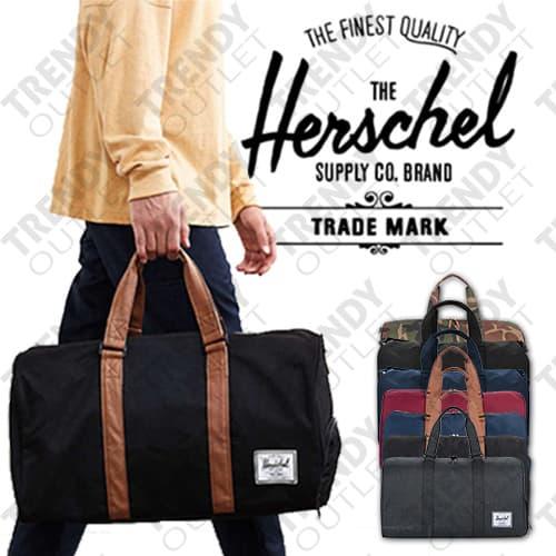 Jual Herschel Novel Duffle - Black Tan 
