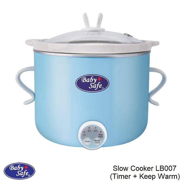 Gambar baby safe slow cooker LB007 LB008 LB009 - Biru Muda dari Najmi Baby and Kids undefined Tokopedia