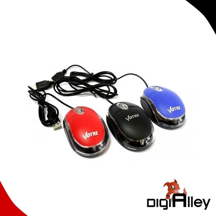 Gambar Mouse Votre KM309 Kabel USB Mouse Optical Votre KM Black Mouse KM-309 dari DIGI ALLEY undefined Tokopedia