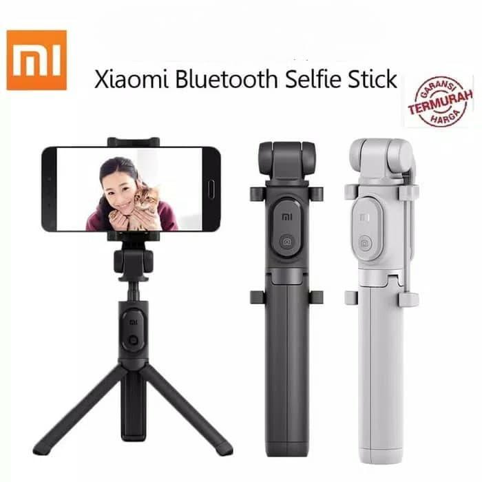 Gambar Xiaomi Selfie Stick Original Tongsis Tripod Xiaomi Bluetooth Holder - Hitam dari Ichangates undefined Tokopedia