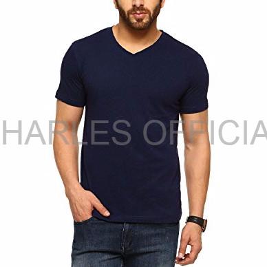 Jual Baju Jersey Bola COWOK V NECK NAVY 