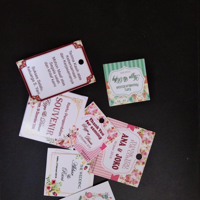 Jual Kartu Ucapan Terima Kasih Souvenir Farewell Pensiun Perpisahan Hangtag Kota Surabaya Happymoms Tokopedia