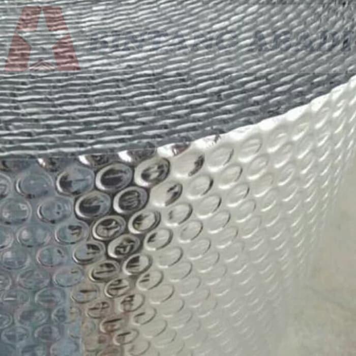 Gambar Bubble Aluminium Foil Eceran Per Meter Lebar 120 cm Peredam Panas Atap dari Bintang Abadi Lembang undefined Tokopedia