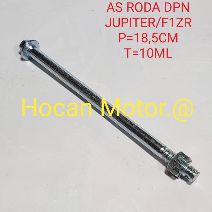 Gambar AS RODA DEPAN F1ZR JUPITER Z VEGA R BEST QUALITY PANJANG 18.5CM dari hocan mtr undefined Tokopedia