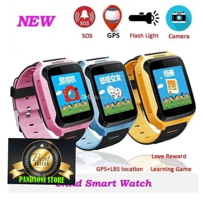 Jam Tangan Gps Anak Smartwatch Kids Q 528 Lacak Posisi Anak