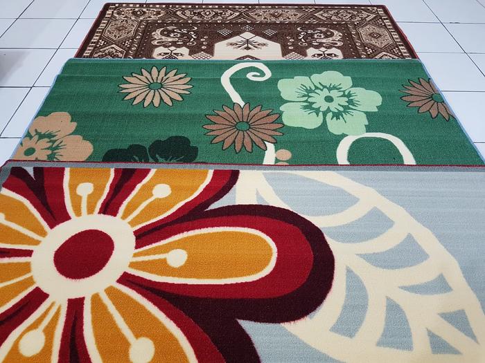 Gambar Karpet / Matras Printed Gel Backing (Printed Rugs Gel Backing) - Cokelat dari Toko Solaris undefined Tokopedia