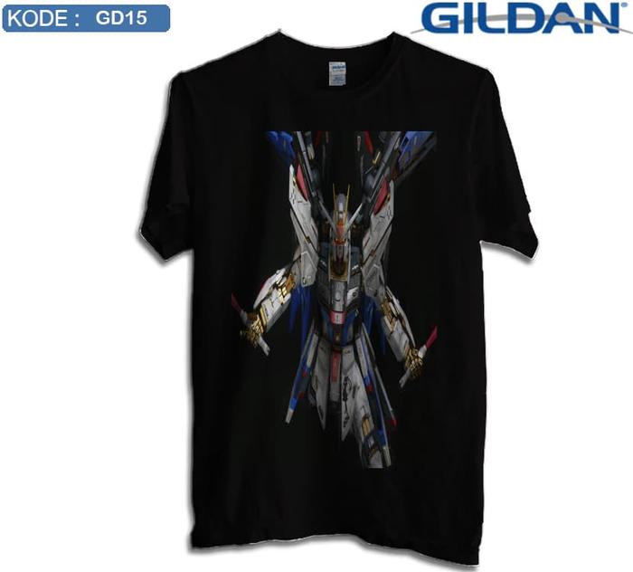 Gambar Kaos gundam strike freedom original gildan softtsyle gd15 dari The black rock undefined Tokopedia