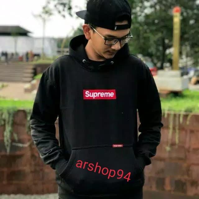 Gambar sweater supreme - Hitam, XXL dari arshop94_NEW undefined Tokopedia