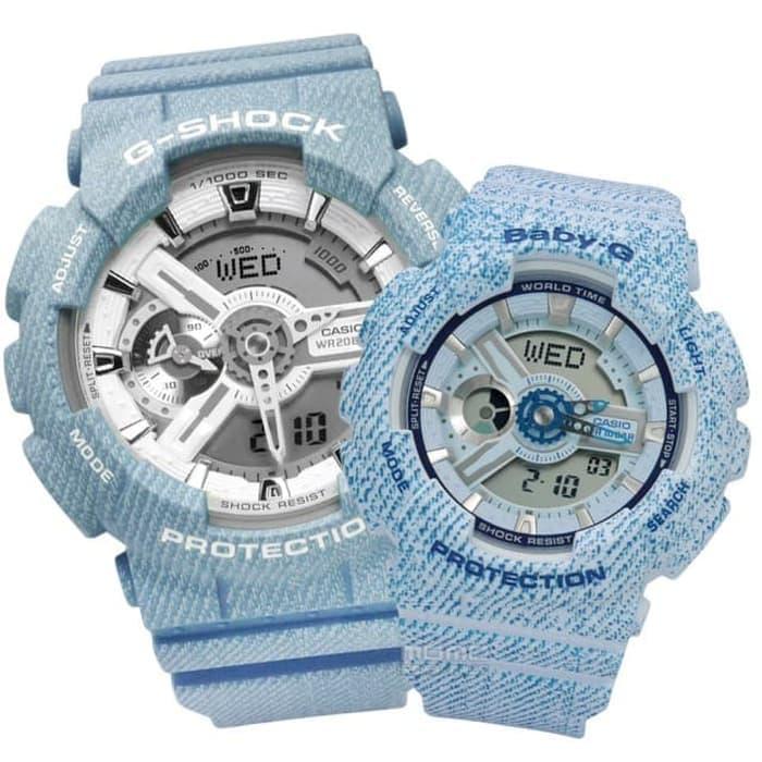Jam Tangan Couple G-shock Baby-g Type Ga-700 Ba-110 Gb1