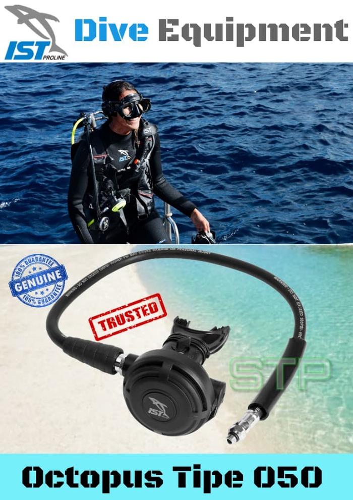 Gambar Alat Diving Non-Adjustable Octopus O-50 IST dari stpteknik undefined Tokopedia