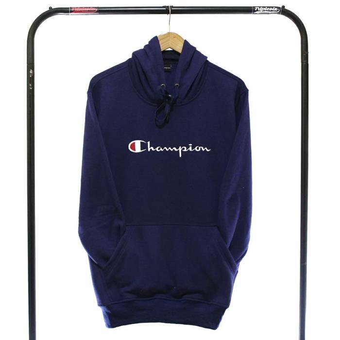 Jual Sweater Hoodie Champions Navy 