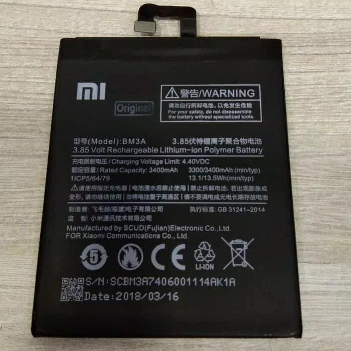 baterai xiaomi mi watch bateria