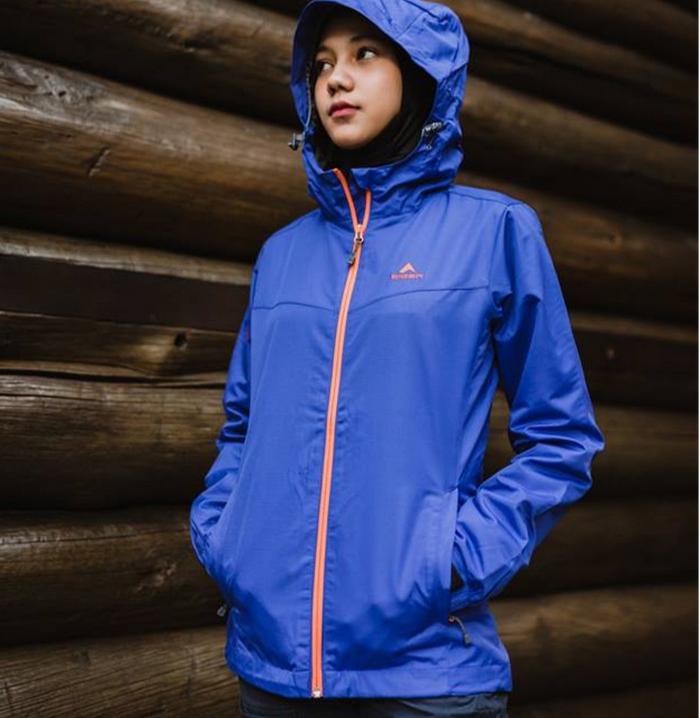 Gambar Jaket Gunung Wanita Eiger 910003557 Outdoor Hartland Original - Blue - XL dari Okebuy Net undefined Tokopedia