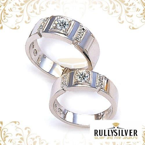 Gambar cincin nikah palladium jakarta Kode CP 68 Murah dari Kilau Permata Kotagede undefined Tokopedia
