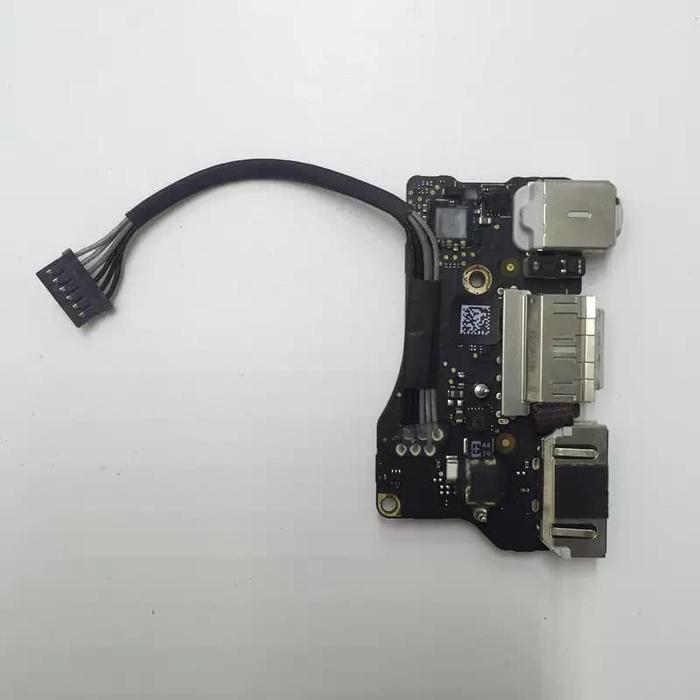 Used I/O Board With Cable For MacBook Air 13" A1466 (2013-2017) – Includes MagSafe, USB, Audio Jack