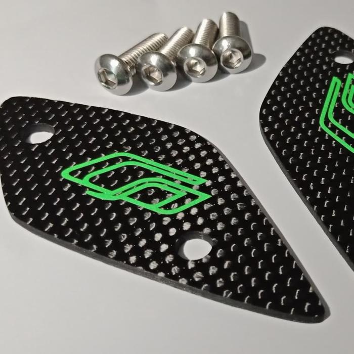 Gambar blanking mirror carbon CORSE cbr250rr dari CORSEPROJECTIND undefined Tokopedia