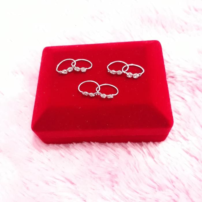 Gambar ANTING ANAK ATAU BAYI PERAK 925 LAPIS EMAS PUTIH/PERHIASAN SILVER/AT37 dari VIORENZA SILVER undefined Tokopedia