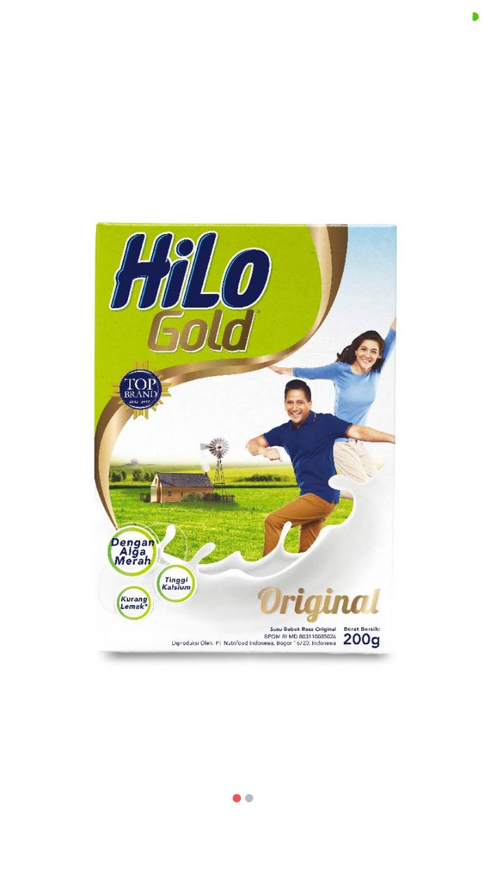 Gambar Hilo Gold Plain 200g Susu 200gr 200 g gr gram dari jenggo.inc undefined Tokopedia
