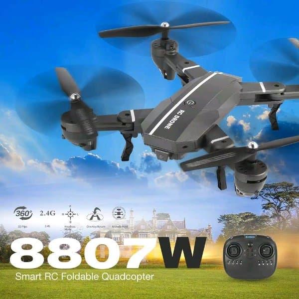 8807w Drone I251hw 8807 Altitude Hold Foldable Drone Non