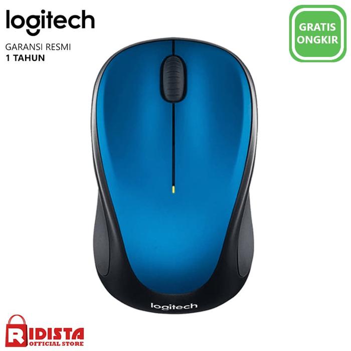 Gambar Logitech Mouse Wireless M235 - Biru dari Ridista Online undefined Tokopedia