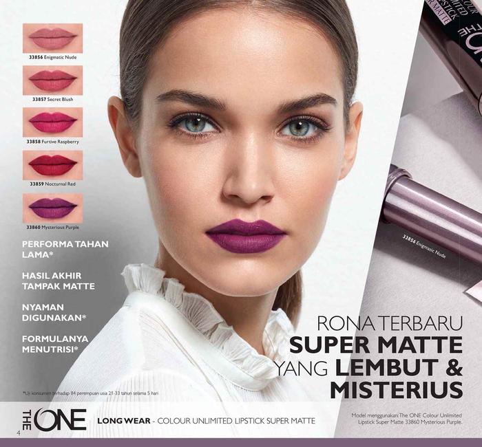 Jual The One Colour Unlimited Lipstick Super Matte Jakarta Barat No Phan02 Tokopedia