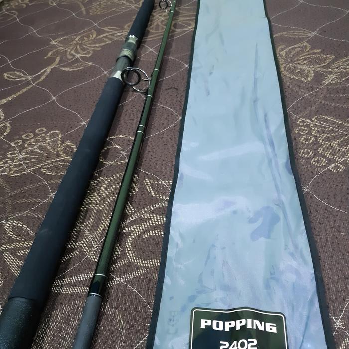 Gambar joran kenzi popping panjang 240 dari dunia pancing 3 undefined Tokopedia