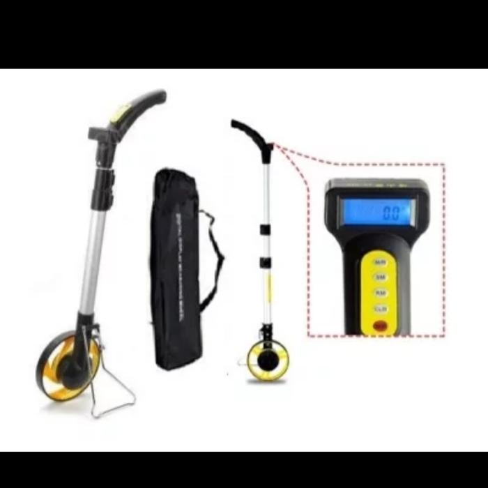 Jual Measuring Wheel Digital QLDZ01 Meteran Roda Meteran Dorong Digital ...