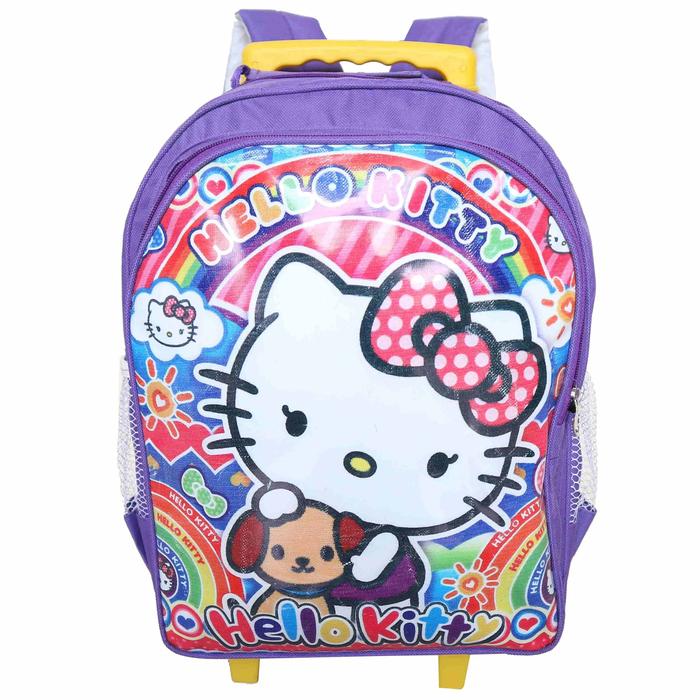 hello kitty backpack with wheels