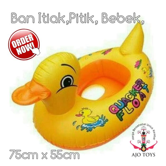 Jual Ban Renang Anak Lobang Kaki Bentuk Itik Ehh Bebek Jakarta Pusat Ajo Toys Tokopedia