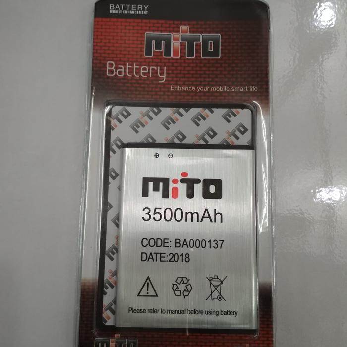 Battery Itel A62 Cover Jual Baterai Mito Note A62 BA-000137 - Main Image