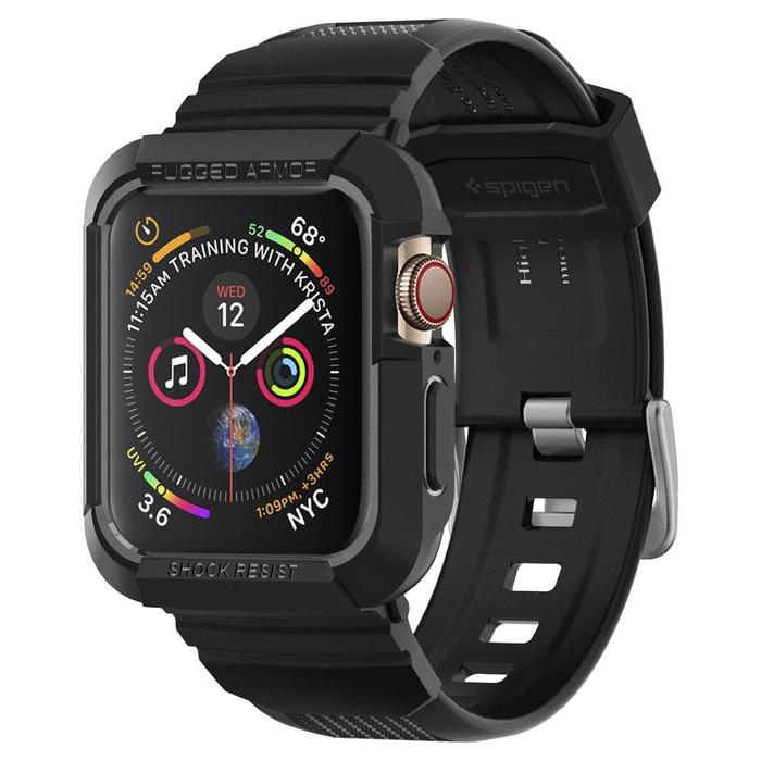 Strap Apple Watch Series 44mm Spigen Rugged Armor Pro Original Case