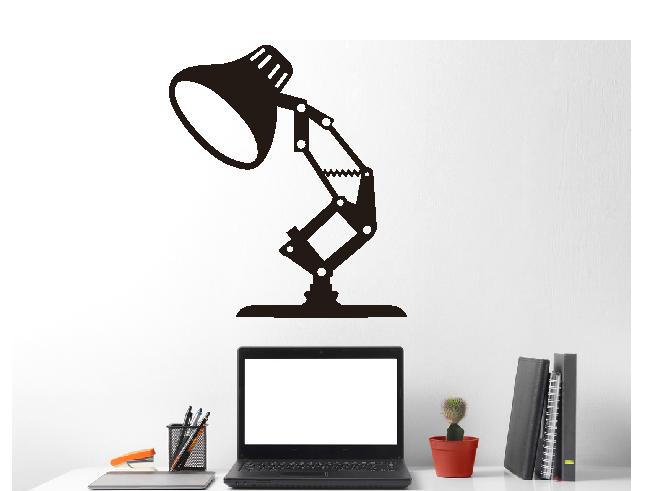 Gambar Wall Stiker Lampu Belajar Hiasan Decor Dinding Cutting Decor Kantor Me dari mey project undefined Tokopedia