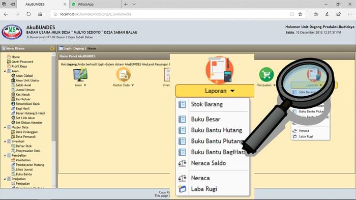 Gambar Aplikasi BUMDES - Software BUMDES dari Wihaga Shop undefined Tokopedia