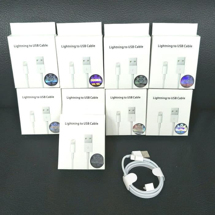 Kabel Data Lighting Usb Charger Ipad Ipod Iphone 5s 6s X Cable