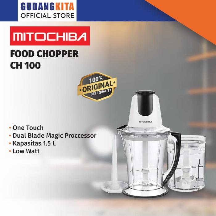 Gambar MITOCHIBA CH100 FOOD CHOPPER dari GUDANGKITA01 undefined Tokopedia