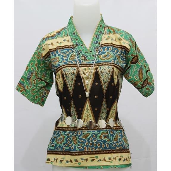 Gambar Blus Batik Wanita dari Omah Baju Trendy undefined Tokopedia