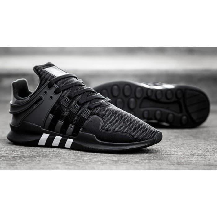 Jual Sepatu Adidas EQT Support ADV Black Grey Premium Original